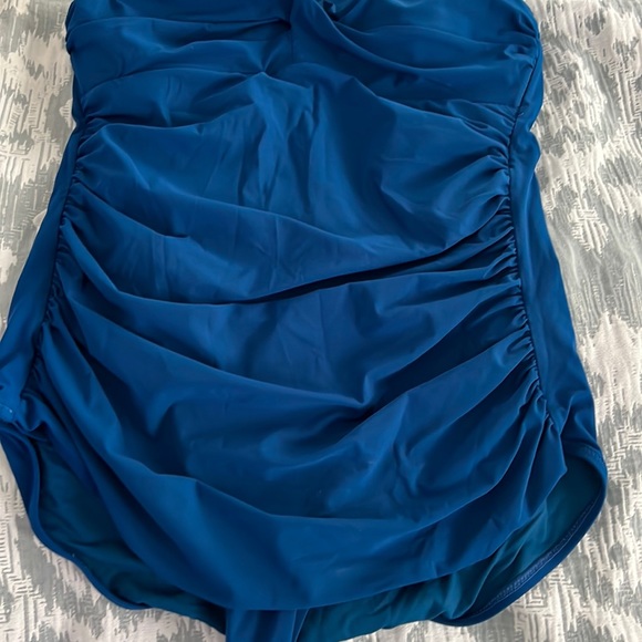 Blue Heidi Klein swimsuit - Picture 1 of 2